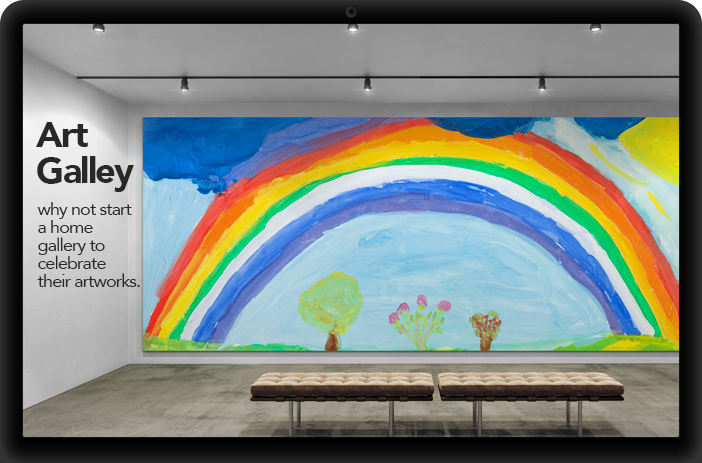 How to work: Famous in Art Gallery